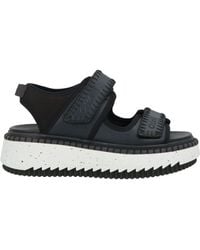 Chloé - Sandals Leather, Textile Fibers - Lyst