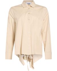 Alpha Studio - Sand Shirt Cotton, Elastane - Lyst