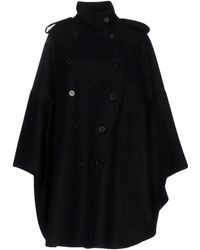 Valentino Capes & Ponchos - Black