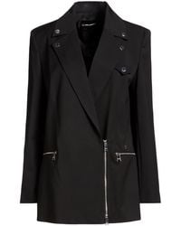 KARL LAGERFELD - Blazer Polyester, Wool, Elastane - Lyst