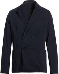 Alpha Studio - Midnight Blazer Cotton, Elastane - Lyst