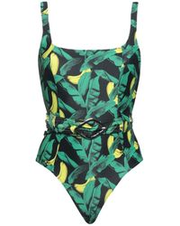 Ganni - One-piece Swimsuit - Lyst