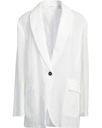 Brunello Cucinelli - Blazer Cotton, Brass - Lyst