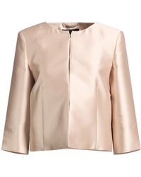 Alberta Ferretti - Blush Jacket Polyester, Silk - Lyst