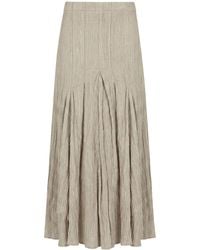 Masnada - Maxi Skirt - Lyst