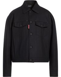 DSquared² - Midnight Jacket Virgin Wool, Polyamide - Lyst