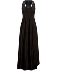 Masnada - Maxi Dress Cupro - Lyst