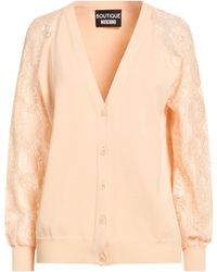 Moschino - Apricot Cardigan Viscose, Polyamide, Cotton - Lyst