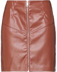 Silvian Heach Mini Skirt - Brown