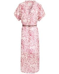 ALESSIA SANTI - Midi Dress Cotton - Lyst