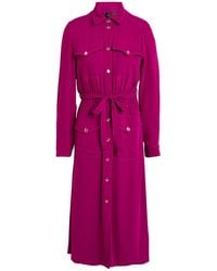 Pinko - Midi Dress Polyester - Lyst