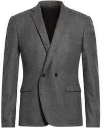 Bikkembergs - Blazer Wool, Nylon, Elastane - Lyst
