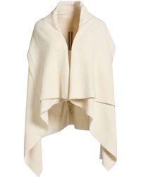 Rick Owens - Ivory Cardigan Alpaca Wool, Polyamide, Wool, Elastane - Lyst