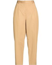 Circolo 1901 - Camel Pants Cotton, Elastane - Lyst