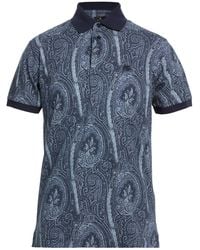 Etro - Midnight Polo Shirt Cotton - Lyst