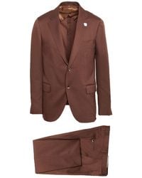 Lardini - Suit Wool, Silk - Lyst
