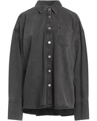 REMAIN Birger Christensen - Denim Shirt Organic Cotton, Lyocell, Modal - Lyst