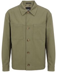 BOSS - Military Jacket Polyester, Wool, Viscose, Elastane - Lyst