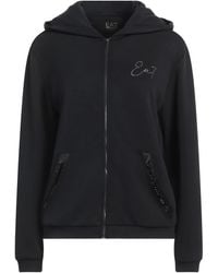 EA7 - Sweatshirt Polyester, Modal, Elastane - Lyst