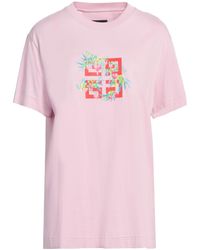 Givenchy - Mauve T-Shirt Cotton - Lyst