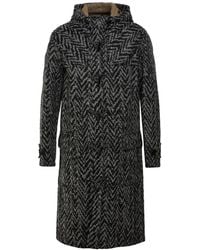 Kris Van Assche - Coat Wool, Polyamide - Lyst