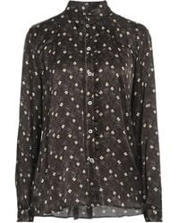High - Use Dark Shirt Rayon, Silk - Lyst