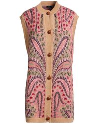 Etro - Cardigan Mohair Wool, Polyamide, Wool - Lyst
