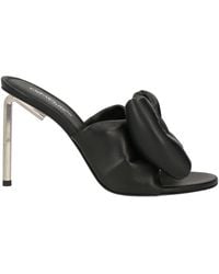 Off-White c/o Virgil Abloh - ? Allen Bow Leather Sandal - Lyst