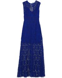 Diane von Furstenberg Vestito lungo - Blu