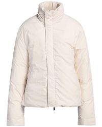 MSGM - Cream Puffer Cotton, Polyamide - Lyst