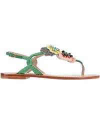 Maliparmi - Thong Sandal Textile Fibers - Lyst