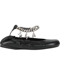 JW Anderson - Ballet Flats Leather - Lyst