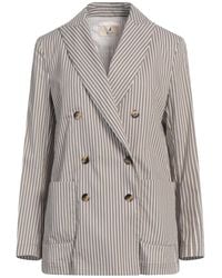 Myths - Khaki Blazer Cotton, Polyamide, Elastane - Lyst