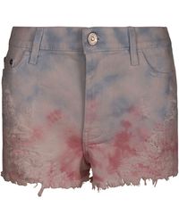 Femme Vêtements Shorts Shorts longs et longueur genou Cotton bermuda Chiara Ferragni en coloris Rose 