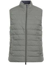 Hackett - Khaki Vest Polyester - Lyst