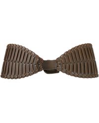 Soallure - Khaki Belt Leather - Lyst