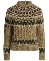 Moncler - Après-Ski Sweater Virgin Wool, Polyamide, Silk, Elastane, Wool - Lyst