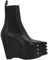 Rick Owens - Ankle Boots Leather - Lyst