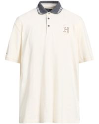 Hackett - Ivory Polo Shirt Cotton, Elastane - Lyst