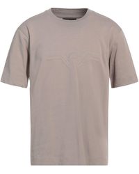 Emporio Armani - T-Shirt Cotton - Lyst