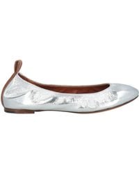 Lanvin - Ballet Flats Goat Skin, Calfskin - Lyst