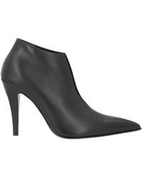 McQueen - Ankle Boots Leather - Lyst