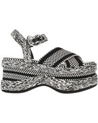 Amambaih - Sandals Textile Fibers - Lyst