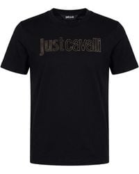 Just Cavalli - T-Shirt Cotton - Lyst