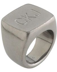 Calvin Klein Ring - Metallic