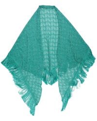 SIMONA CORSELLINI - Scarf Polyester, Metallic Fiber, Polyamide - Lyst