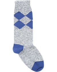 Burberry Short Socks - Blue