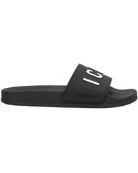 DSquared² - Claquettes À Logo Imprimé - Lyst