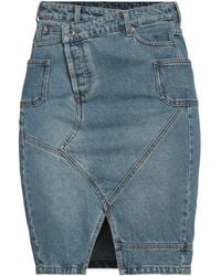 Zadig & Voltaire - Denim Skirt Cotton - Lyst