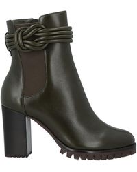 Alexandre Birman - Dark Ankle Boots Leather - Lyst